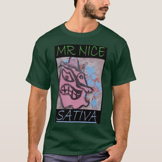 MR NICE SATIVA T-Shirt (Front)