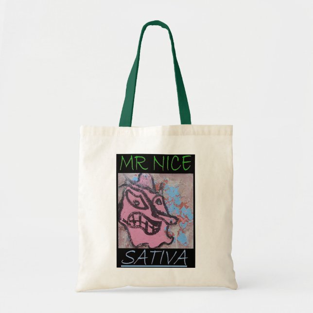 MR NICE SATIVA TOTE BAG (Front)