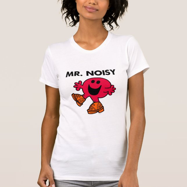 Mr. Noisy | Large Walking Clogs Baby T-Shirt (Front)
