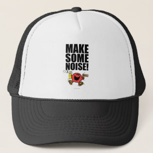 Mr. Noisy Make Some Noise Trucker Hat
