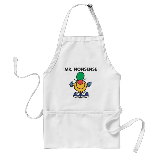 Mr. Nonsense | Funny Outfit Standard Apron (Front)