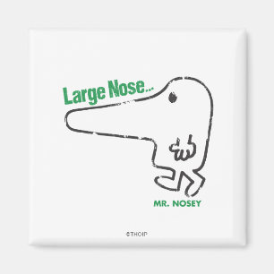 Mr. Nosey   Large Nose Magnet