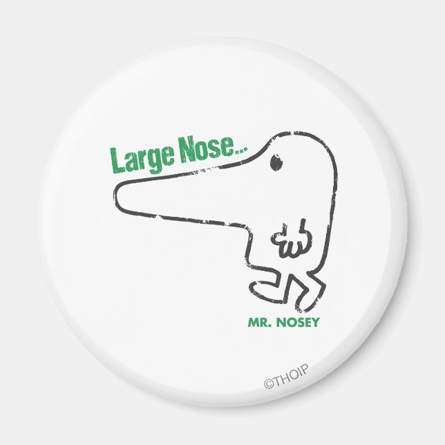 Mr. Nosey | Large Nose Magnet (Front)
