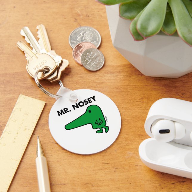 Mr. Nosey | Leading By A Nose Key Ring (Desk)