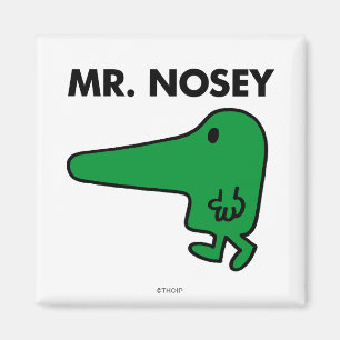 Mr. Nosey Leading By A Nose Magnet