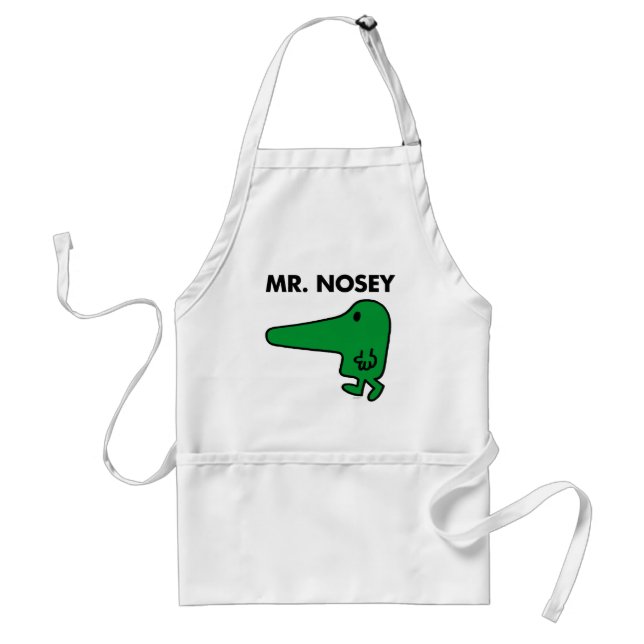 Mr. Nosey | Leading By A Nose Standard Apron (Front)