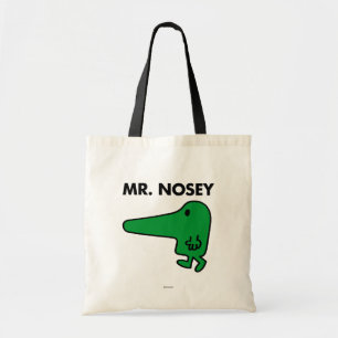 Mr. Nosey Leading By A Nose Tote Bag