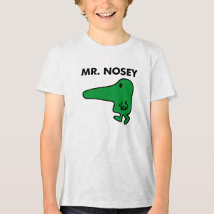 Mr. Nosey Leading By A Nose Tri-Blend Shirt