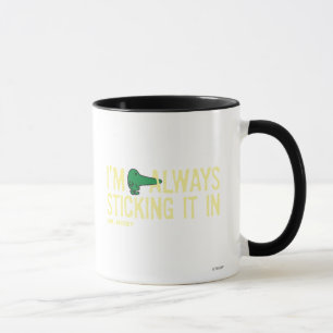 Mr. Nosey Nosing Around   Yellow Lettering Mug