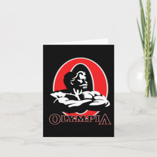 Mr Olympia Bodybuilding Fitness Gym  Card