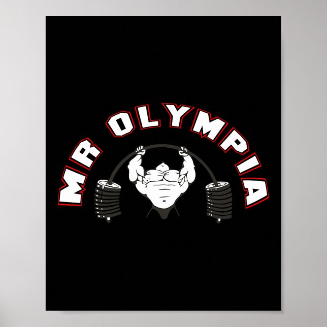 Mr Olympia For Men Women Fitness Bodybuilding 5  Poster (Front)