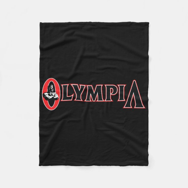 Mr Olympia For Men Women Fitness Bodybuilding  Fleece Blanket (Front)