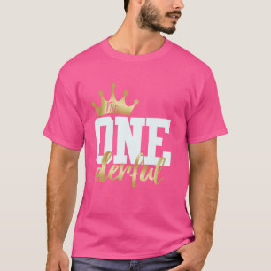 Mr Onederful 1st Birthday First One-Derful Matchin T-Shirt