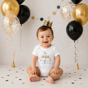 Mr. Onederful Baby Bodysuit