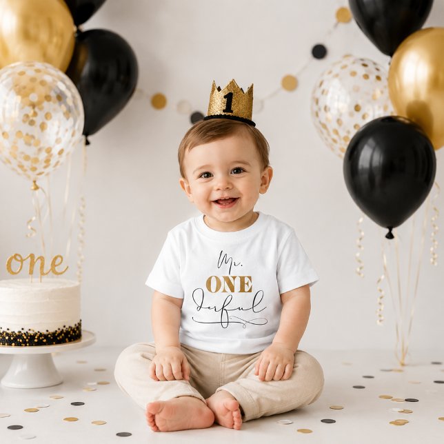 Mr. Onederful Baby T-Shirt (Mr. Onederful Baby T-Shirt)