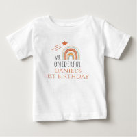 MR Onederful Boho Rainbow First Birthday