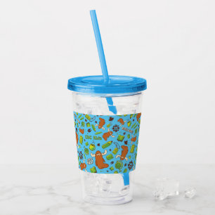 Mr. Orlando Pattern Acrylic Tumbler