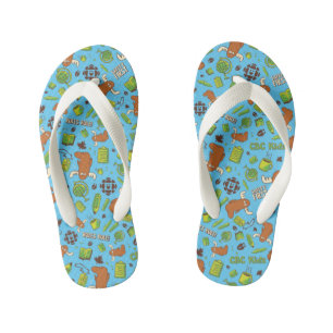 Mr. Orlando Pattern Kid's Jandals
