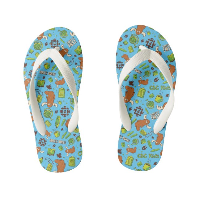 Mr. Orlando Pattern Kid's Jandals (Footbed)