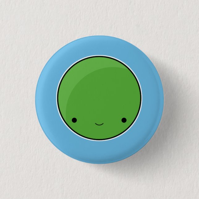 Mr. Pea Button (Front)