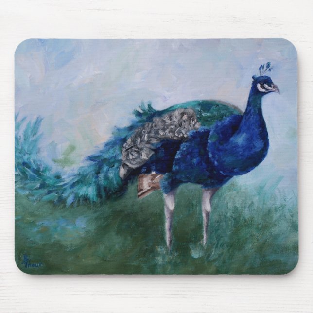 Mr. Peacock Mousepad (Front)