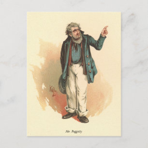 Mr. Peggotty by Kyd - Dickens' David Copperfield Postcard