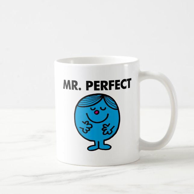 Mr. Perfect | Quietly Content Coffee Mug (Right)