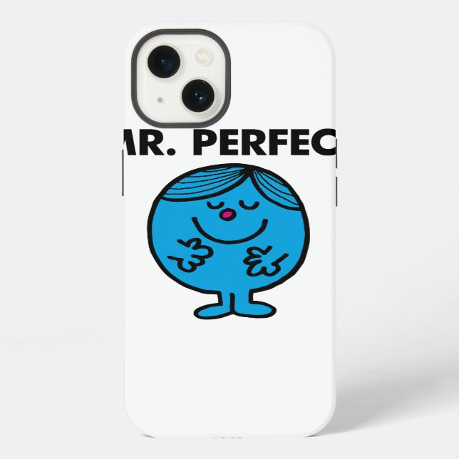 Mr. Perfect | Quietly Content iPhone Case (Back)