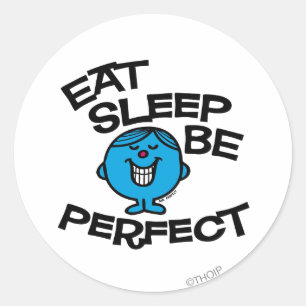Mr. Perfect's Plan For Life Classic Round Sticker
