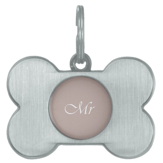 Mr Pet Name Tag (Front)