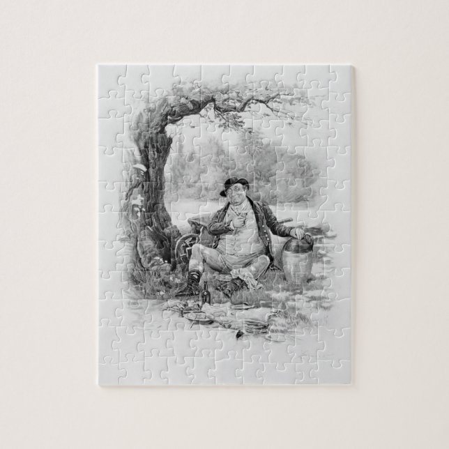 Mr Pickwick, from 'Charles Dickens: A Gossip about Jigsaw Puzzle (Vertical)