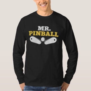 Mr Pinball slot machine gamer partner look men T-Shirt