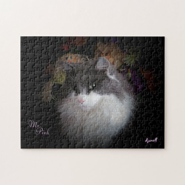 Mr. Pink's Portrait Jigsaw Puzzle (Horizontal)