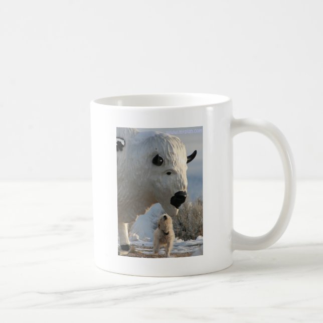 Mr. Pish at Antelope Island Coffee Mug (Right)