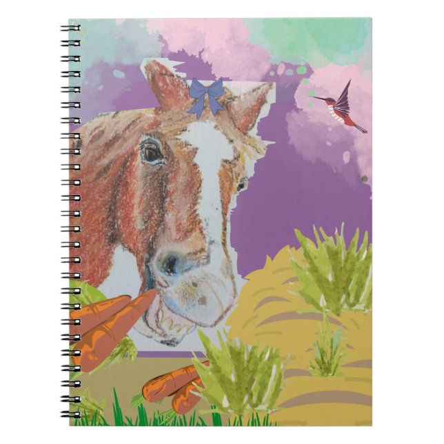 mr Poppy fun colours smiling Notebook (Front)