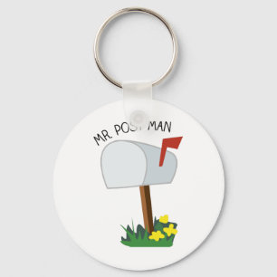 Mr, Post Man Key Ring