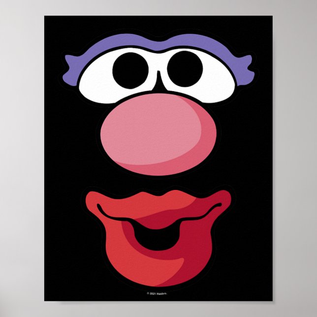Mr. Potato Head Halloween Mrs. Potato Head Big Fac Poster (Front)