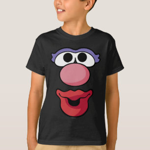 Mr. Potato Head Halloween Mrs. Potato Head Big Fac T-Shirt