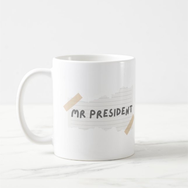 Mr President Mug (Left)