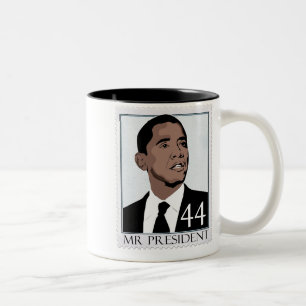 mr president Two-Tone coffee mug