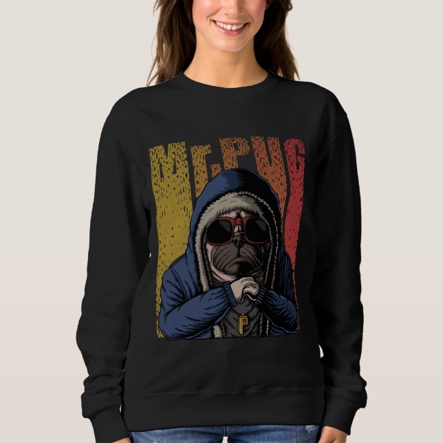 Mr Pug Classic T-Shirt 515 Sweatshirt (Front)