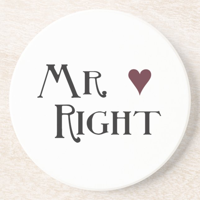 Mr. right coaster (Front)