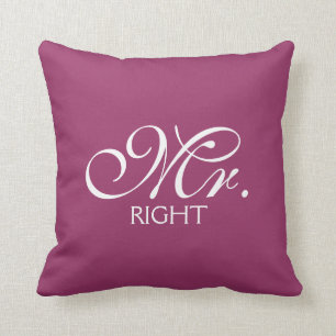 Mr Right Cushion