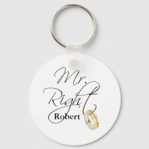 Mr Right Key Ring