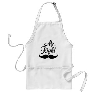 Mr. Right Standard Apron