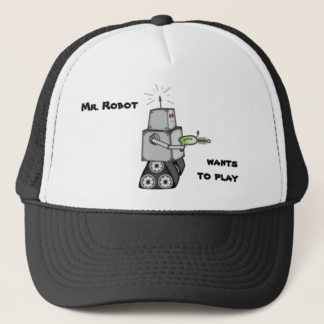 Mr. Robot Trucker Hat (Front)