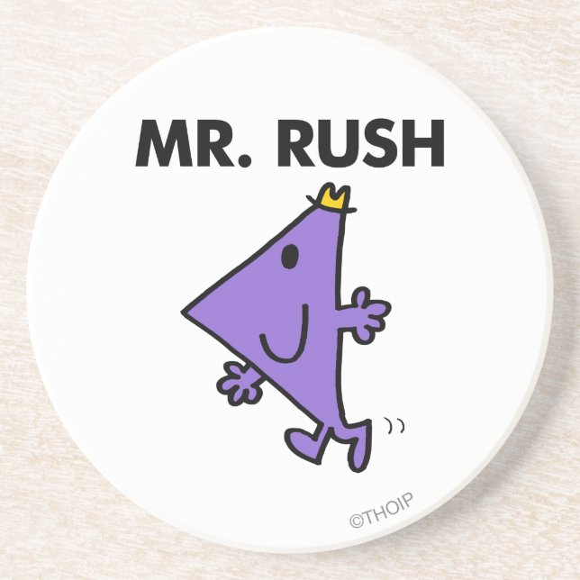 Mr. Rush | Quick Pace Coaster (Front)