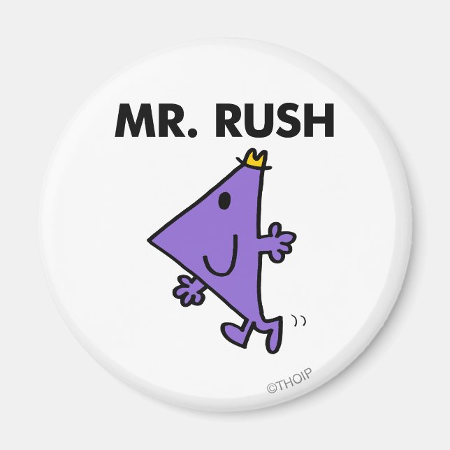 Mr. Rush | Quick Pace Magnet (Front)