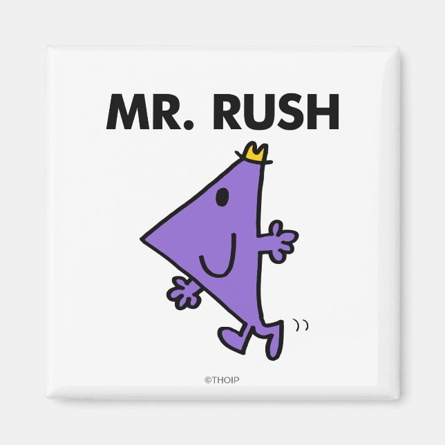 Mr. Rush | Quick Pace Magnet (Front)