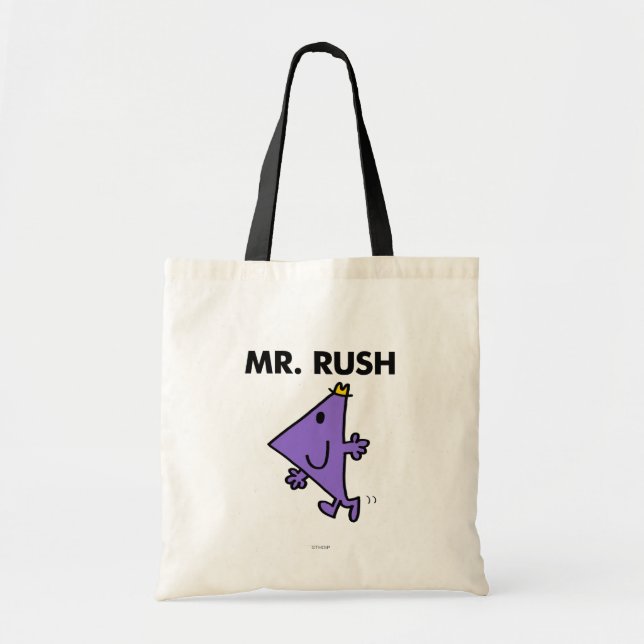 Mr. Rush | Quick Pace Tote Bag (Front)